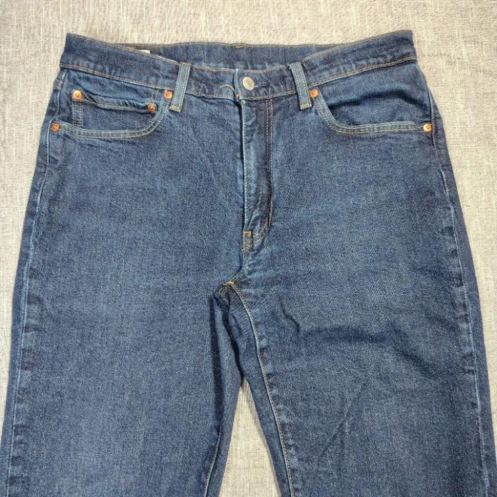 Levi's Premium Jeans Men's Size 34x32 Dark Wash Indigo 541 Athletic Tapered Leg‎